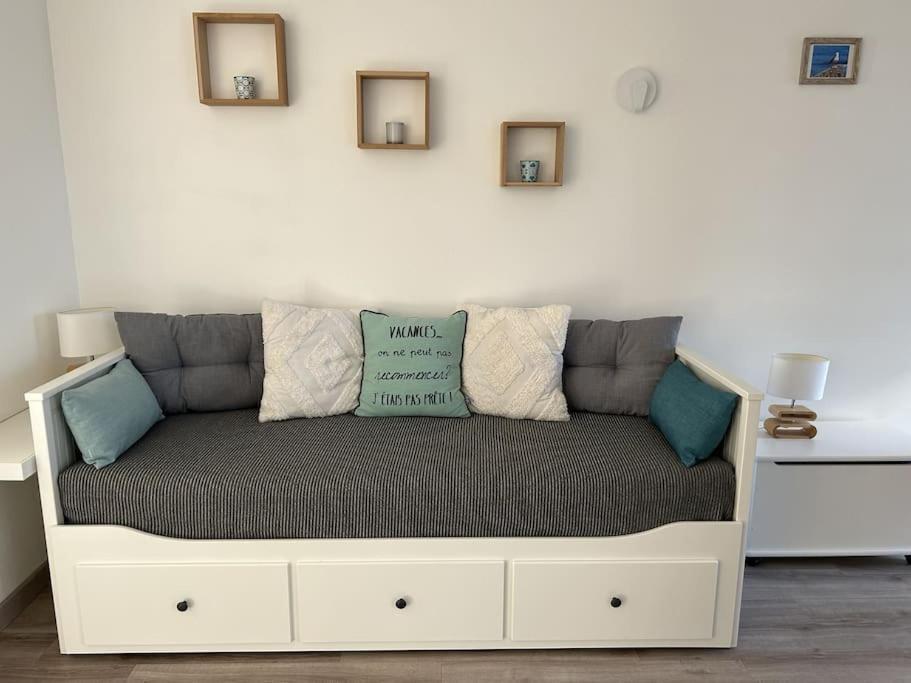 Les Bains Studio Vue Mer بلينوف-فال-أندريه المظهر الخارجي الصورة