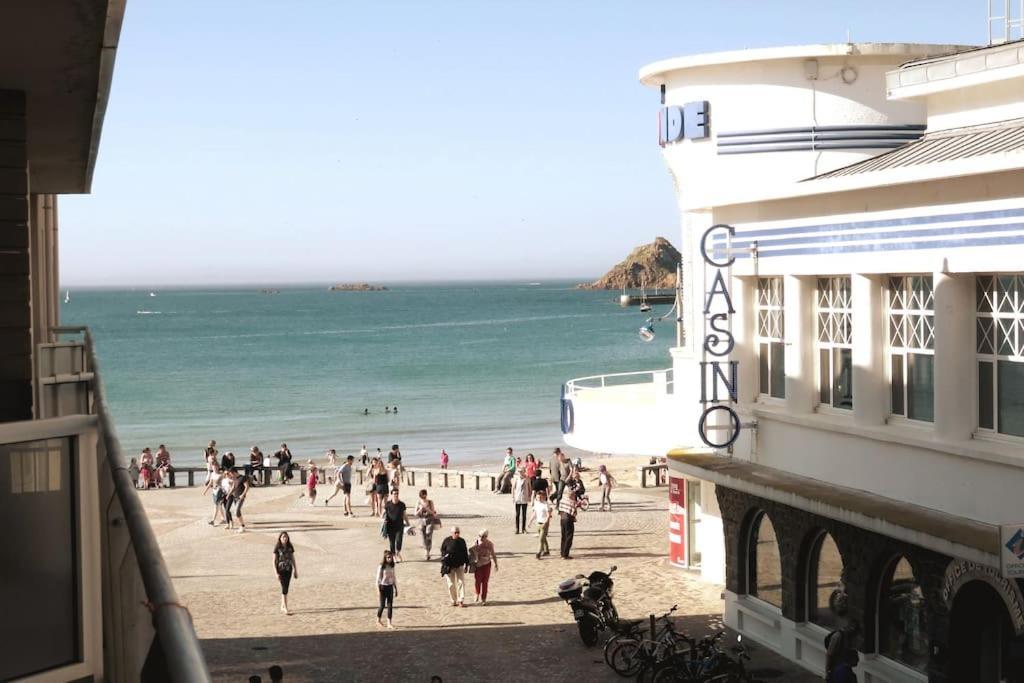 Les Bains Studio Vue Mer بلينوف-فال-أندريه المظهر الخارجي الصورة